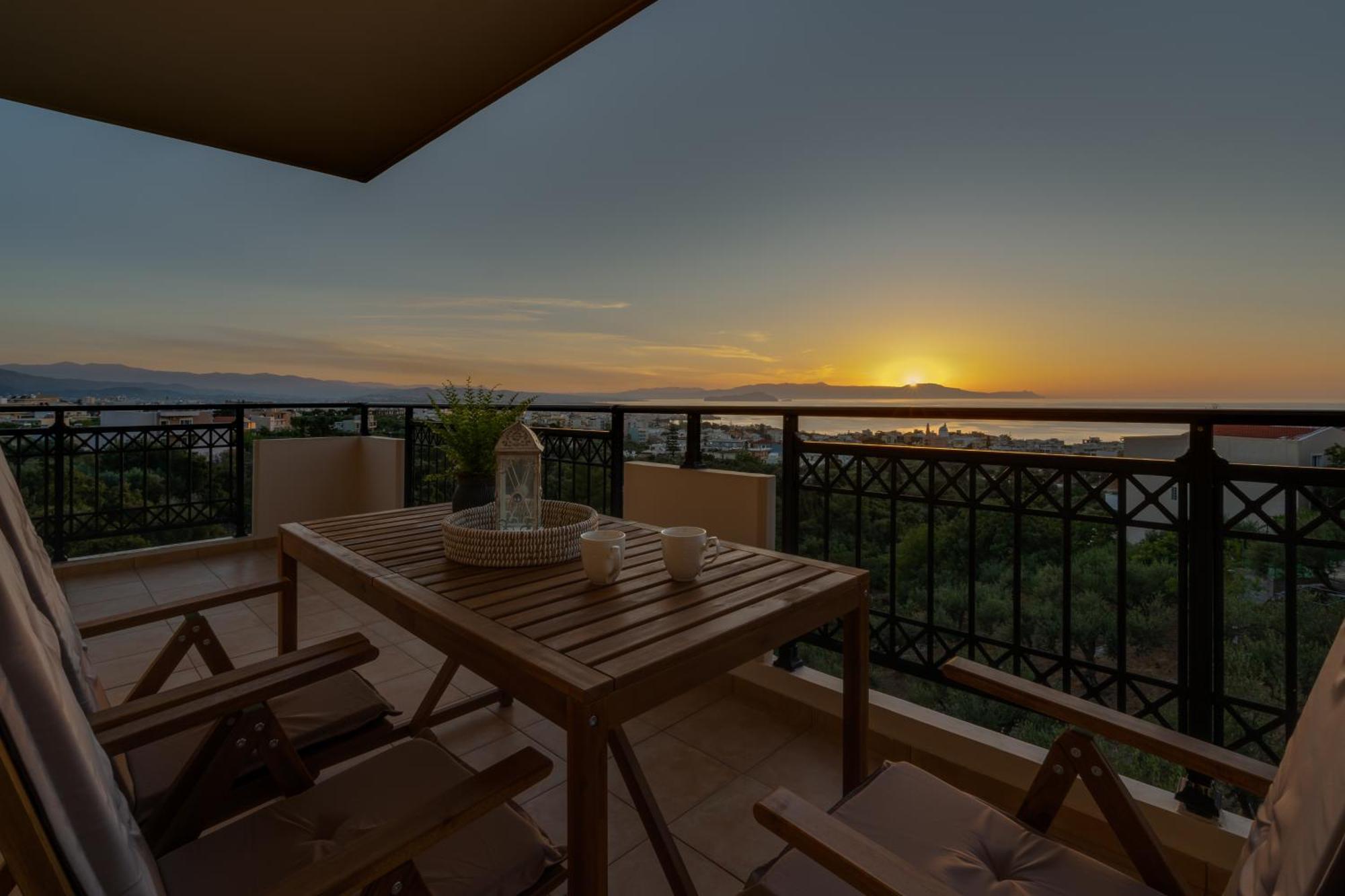 Aelia Sea View Villa Chania  Eksteriør billede