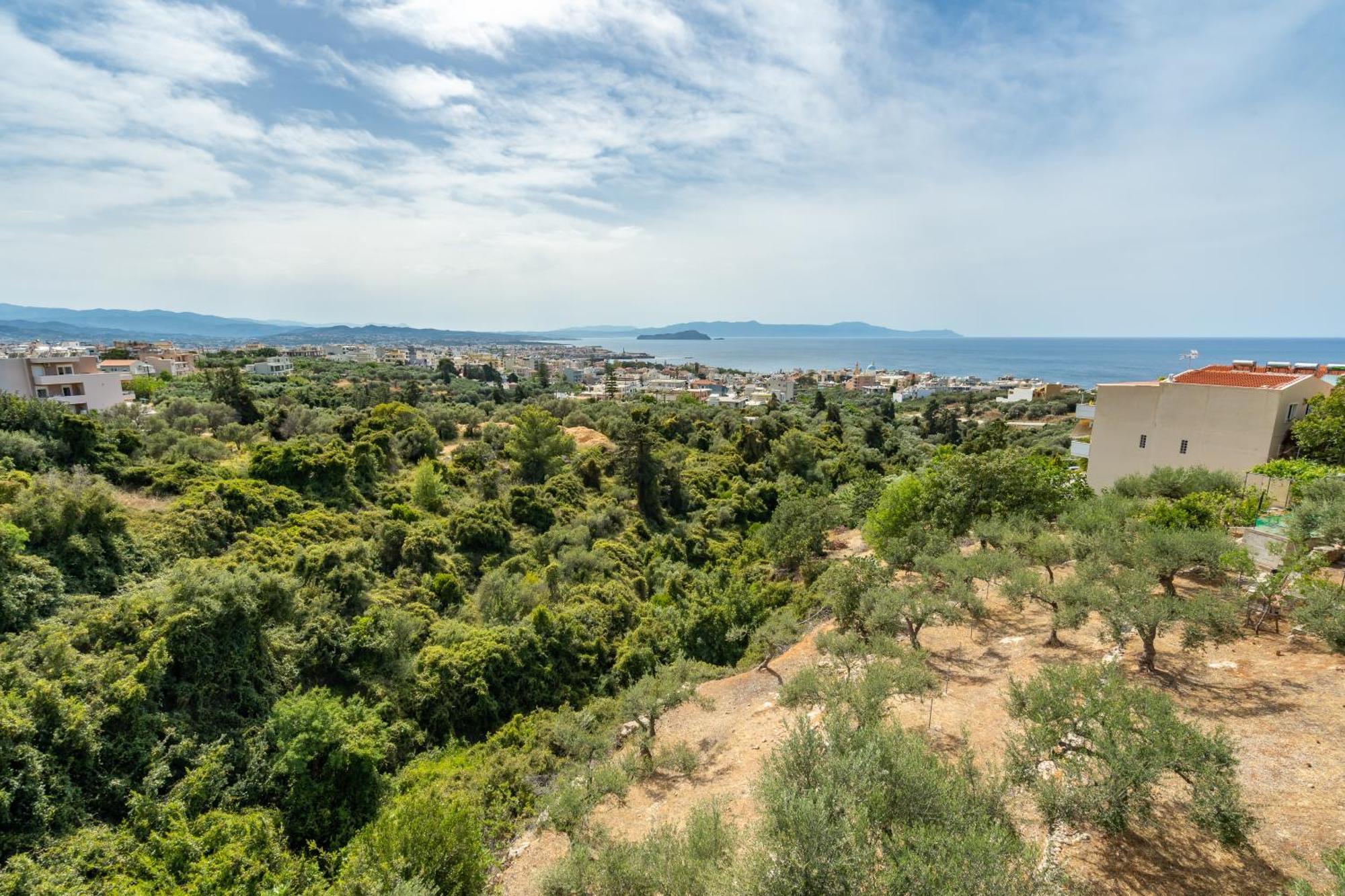 Aelia Sea View Villa Chania  Eksteriør billede