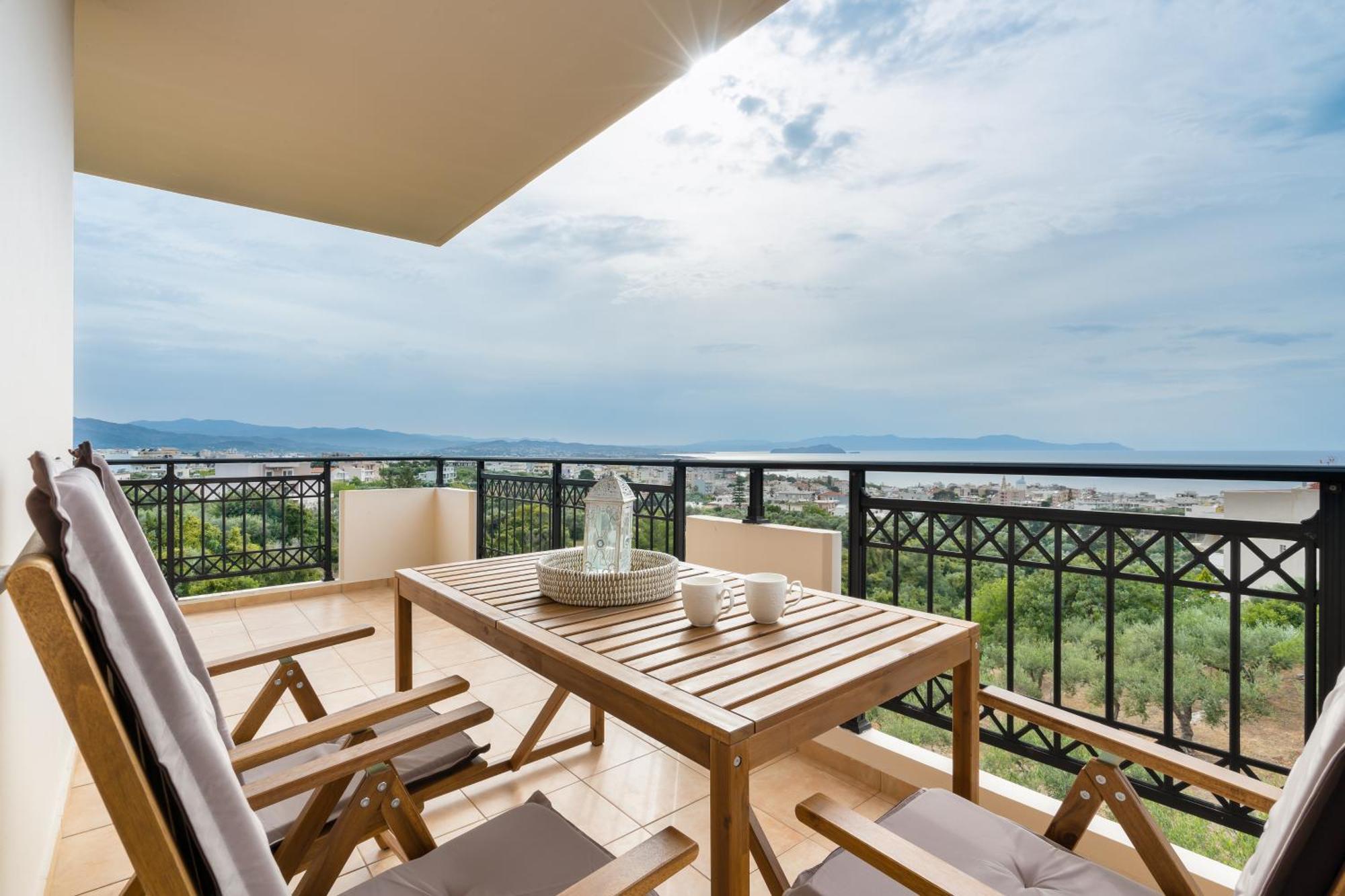 Aelia Sea View Villa Chania  Eksteriør billede