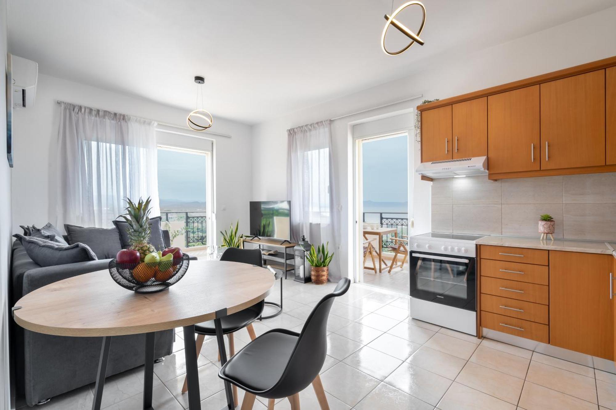 Aelia Sea View Villa Chania  Eksteriør billede