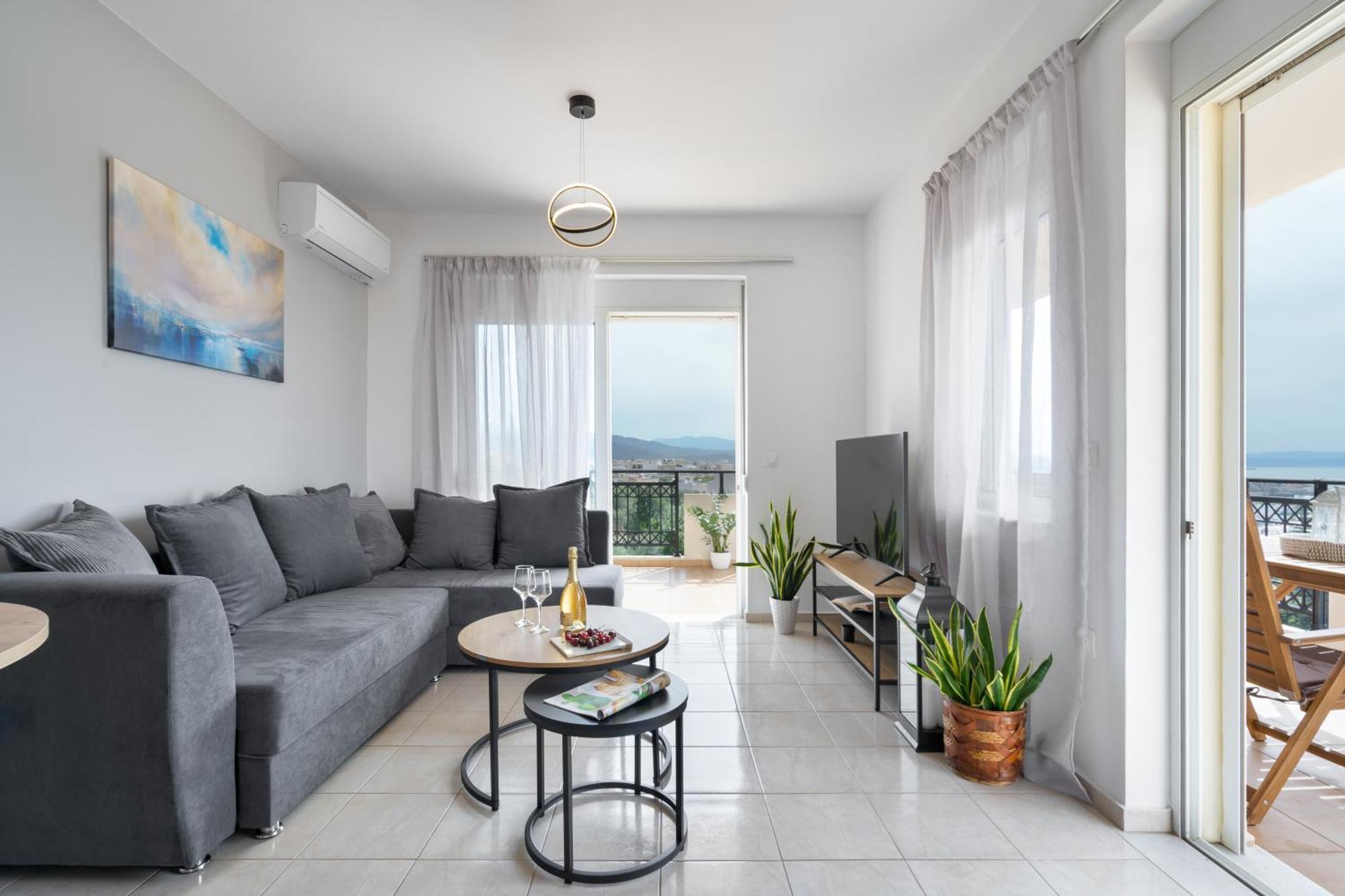 Aelia Sea View Villa Chania  Eksteriør billede