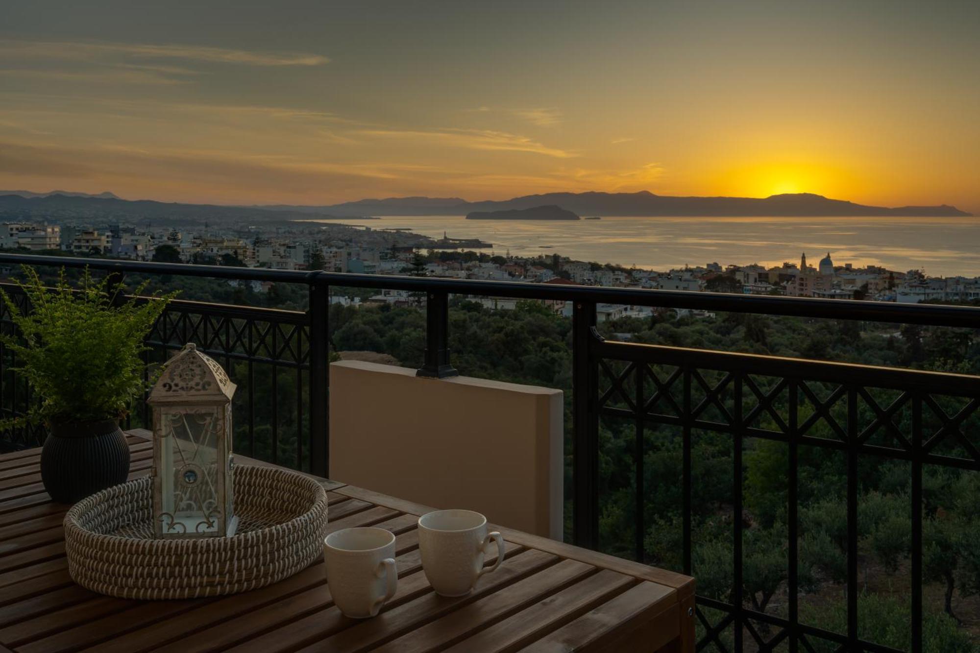 Aelia Sea View Villa Chania  Eksteriør billede