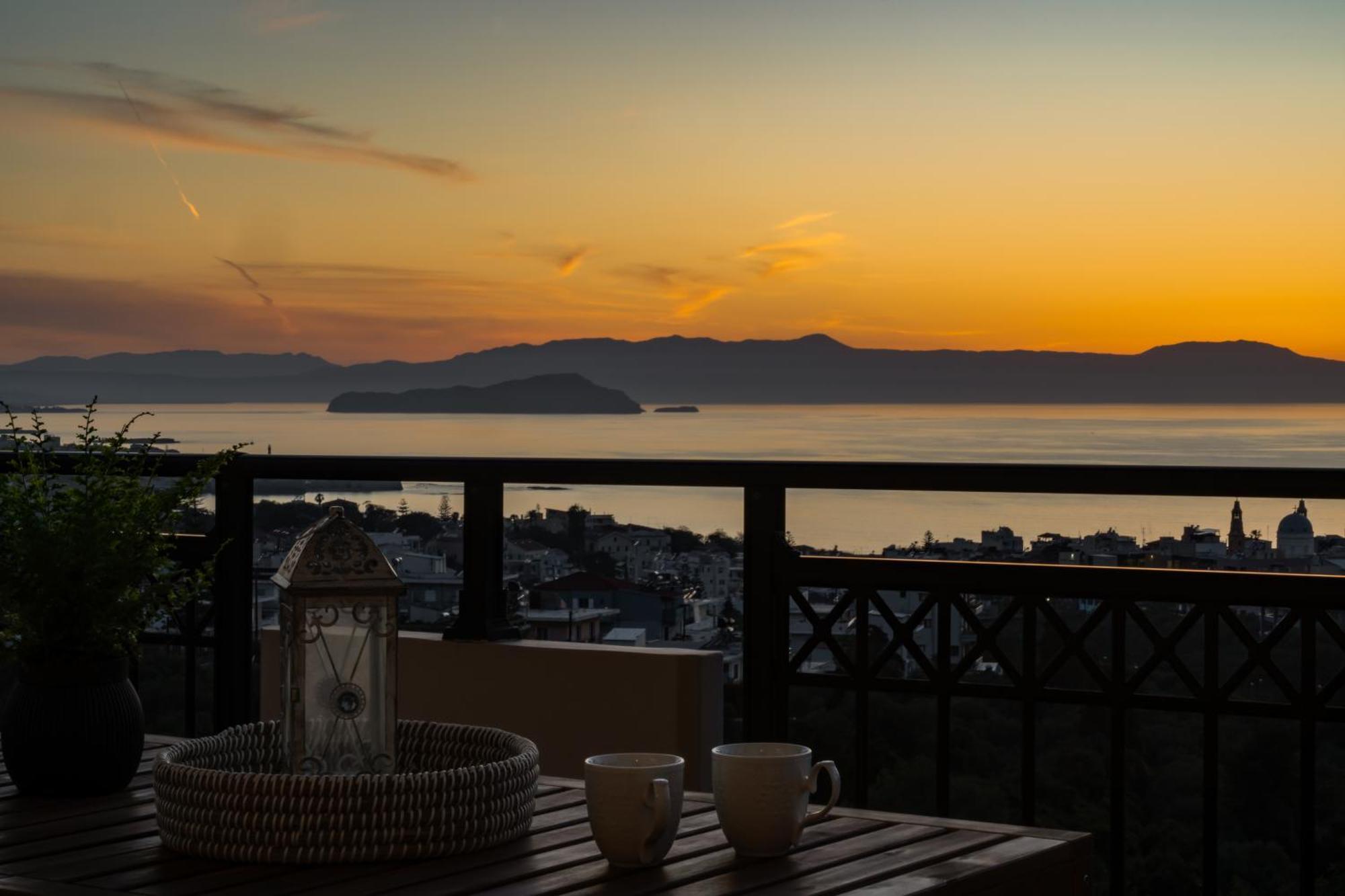 Aelia Sea View Villa Chania  Eksteriør billede